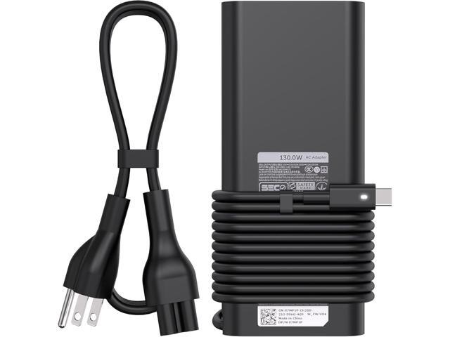 130W USB C Charger Compatible with Dell XPS 15 2in1 9575 9500 17 9700 Precision 5530 2in1 5550 5750 3560 Precision M3800 M2800 Inspiron 7347 7348...