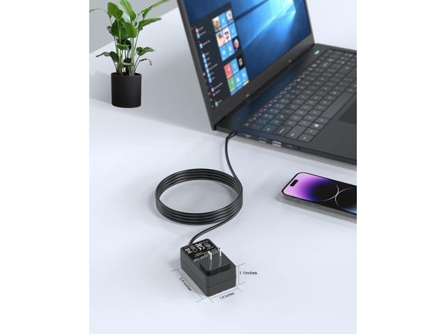 12V2A Replacement for Gateway Laptop Charger Compatible with GWTC116-2 GWTN156-11 GWTN116-1 GWNC21524 GWTC116-1 GWTN116-3 GWTN141-1 GWTN141-5 EVOO...