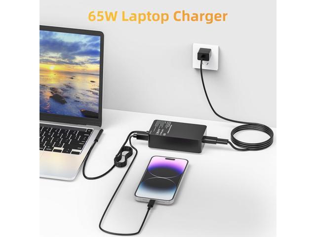 Surface Pro Charger 65W, Surface Charger Compatible with Microsoft Surface Pro 11, 10, 9, 8, 7+, 7, 6, 5, 4, 3, X, Windows Surface Laptop 6, 5, 4,...