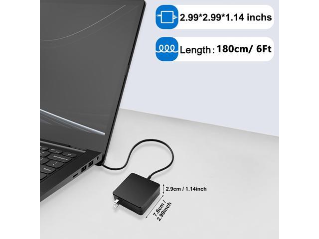 19V Laptop Charger Compatible with Gateway gwnr71517 GWTC71427 GWTC51427 GWCC71416 GWCC51416 GWNC31514-BL GWNR51416-BL GWNR71517-BK GWTN156-12-BK...