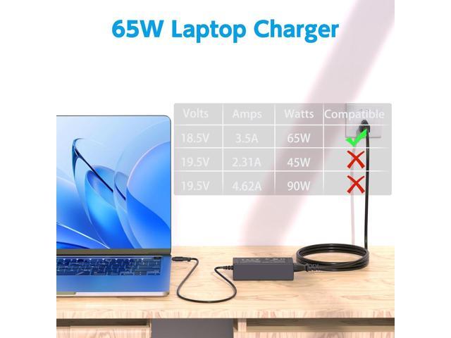 DV6000 DV6500 DV6700 Laptop Charger Compatible with HP Pavilion DV1000 DV2000 DV4000 DV5000 DV8000 DV9000 DV9500 Series; Compaq Presario A900 C300...