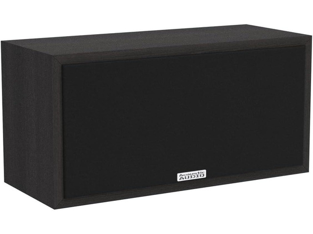 Acoustic Audio PSC-32 Center Channel Speaker 125 Watt 2-Way Home Theater Audio, Black