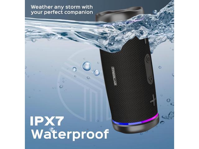 TREBLAB HD77 Bluetooth Speaker - Powerful 360° Sound with Impactful Bass, 30W Portable Wireless Audio, 20H Battery, IPX7 Waterproof, TWS Stereo,...