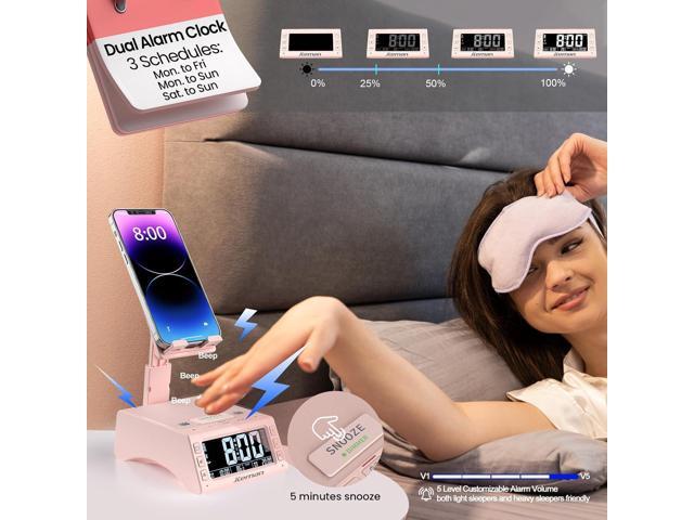 JTEMAN Gifts for Men Women,Cell Phone Stand with Wireless Bluetooth Speaker,Adjustable Cool Tech Kitchen Gadgets,Unique Birthday Gift Idea for Him,...