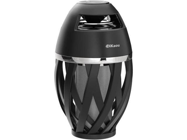 Led Flame Speaker, Torch Atmosphere Bluetooth Speakers & Outdoor Portable Stereo Speaker with HD Audio and Enhanced Bass,LED flickers Warm Yellow...