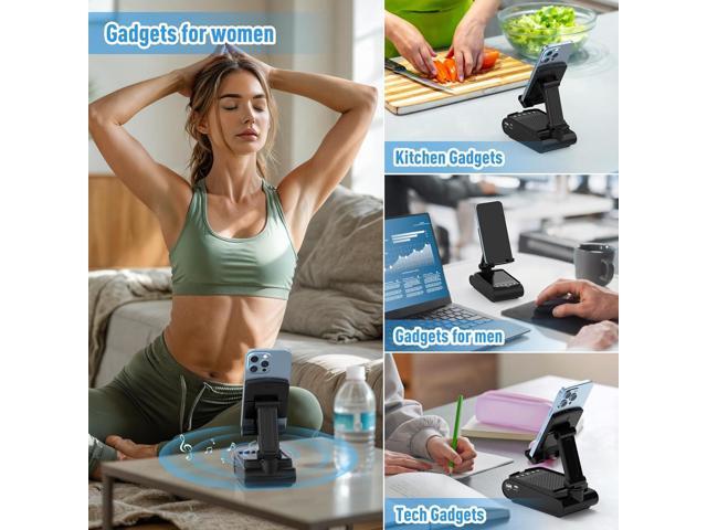 Gifts for Men, Cell Phone Stand with Wireless Bluetooth Speaker, Birthday Gifts for Mens Dad Boyfriend, Cool Gadgets for Men, Anniversary Ideas...