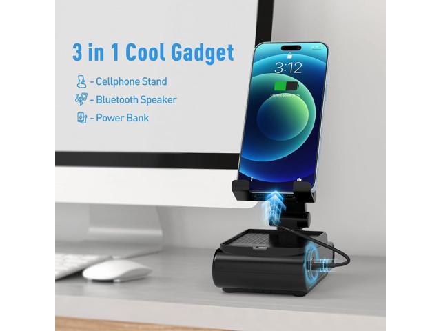 Gifts for Men, Cell Phone Stand with Wireless Bluetooth Speaker, Birthday Gifts for Mens Dad Boyfriend, Cool Gadgets for Men, Anniversary Ideas...