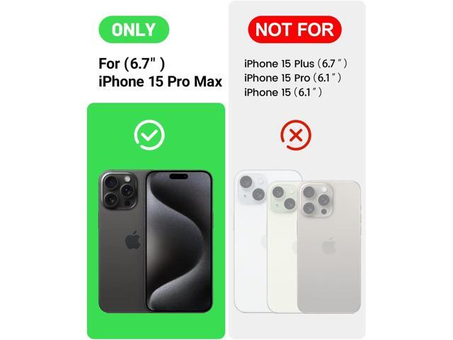OTOFLY Compatible with iPhone 15 Pro Max Case,[Silky and Soft Touch Series] Premium Soft Liquid Silicone Rubber Full-Body Protective Bumper Case...