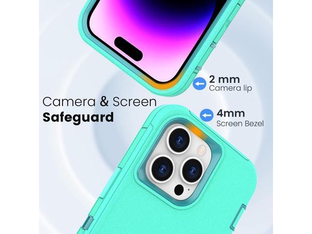 for iPhone 15 Pro Max Case, Dual Layer Shockproof Full Body Cover Military Grade Drop Protection Heavy Duty Protective Phone Case for Apple iPhone...