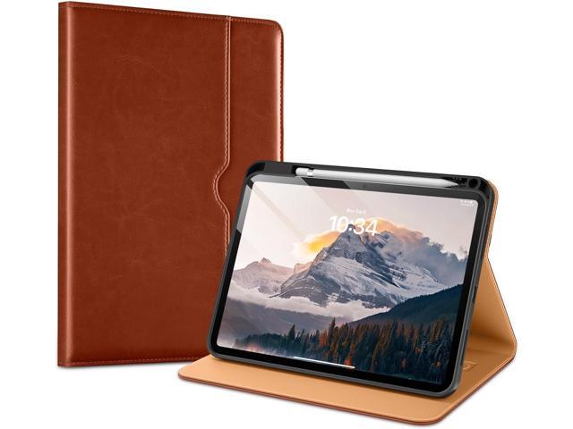 VIKESI Case for iPad A16 11-inch 2025 and iPad 10th Generation 10.9 Inch 2022, Leather Smart Folio Cover with Pencil Holder and Hand Strap,Support...