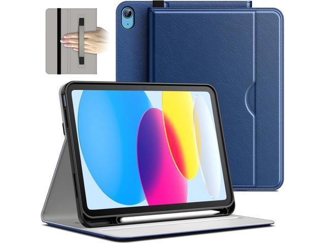 JETech Case for iPad (A16) 11th/10th Generation (2025/2022), PU Leather Business Folio Protective Tablet Cover with Pencil Holder & Pocket,...