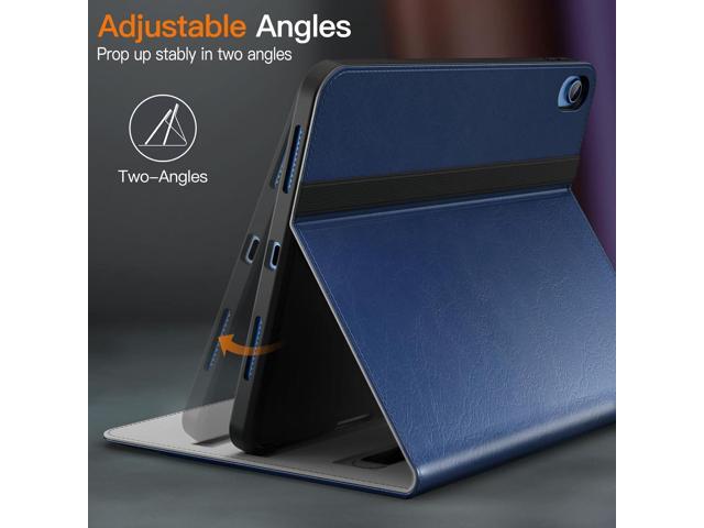 JETech Case for iPad (A16) 11th/10th Generation (2025/2022), PU Leather Business Folio Protective Tablet Cover with Pencil Holder & Pocket,...