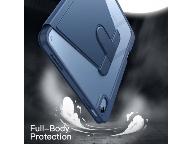 JETech Rotating Case for iPad (A16) 11th/10th Generation (2025/2022) with Pencil Holder, 360 Degree Rotation Protective Stand Cover Clear Back,...