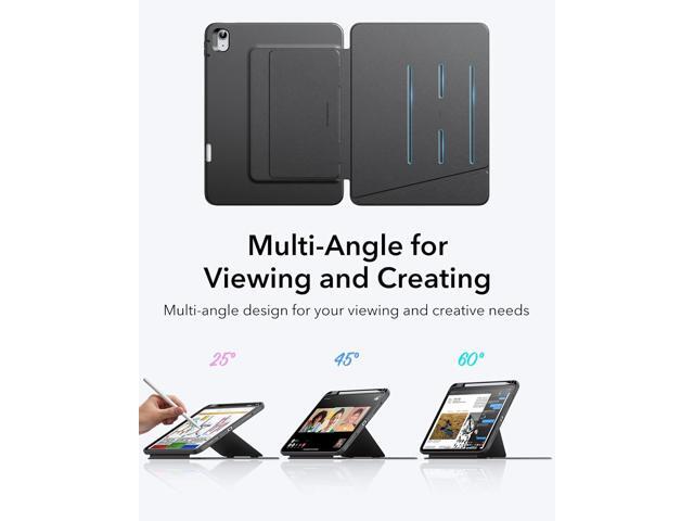 ESR for iPad (A16) 11th Generation Case 11 Inch 2025, iPad 10th Generation Case 10.9 inch 2022, Vertical Stand Cover, Multi Stand Angles,...
