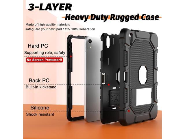 Rantice Case for iPad 11-inch (A16) 11th Generation 2025 / iPad 10th Generation 10.9 inch 2022, Heavy Duty Shockproof Rugged Protective Case with...