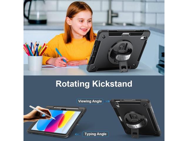 Case for iPad (A16) 11th/10th Generation Case: Protective Cover for iPad 11th Gen 11 Inch 2025 &10th Gen 10.9' 2022 with Screen Protector- Stand-...