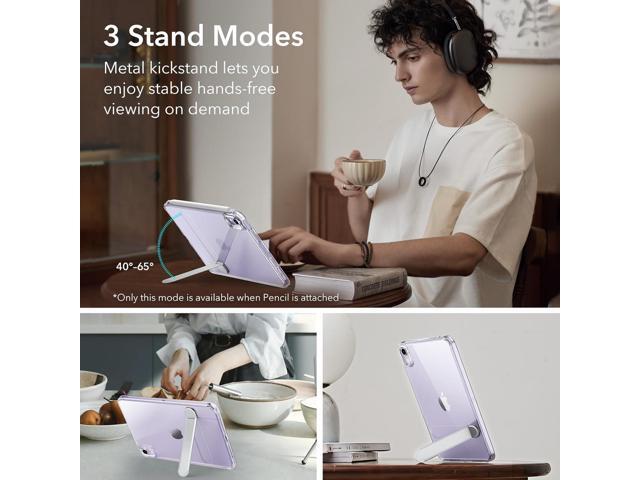 ESR for iPad mini 7 A17 Pro Case, iPad mini 7th/6th Generation Case with Stand(2024/2021), 3 Stand Modes, Slim and Light, Drop Safe, Supports...