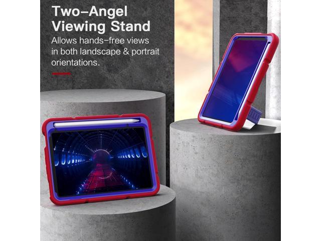 Grifobes Case for iPad mini 7th 2024 (A17 Pro) / Mini 6th Generation 2021 8.3', Heavy Duty Shockproof Cover with Pencil Holder Stand, for Mini 7/6...