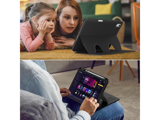 VIKESI Case for iPad (A16) 11-inch 2025 and iPad 10th/11th Generation 10.9 Inch 2022,Multiple Angles Magnetic Stand Cover,Shockproof Back,Pencil...