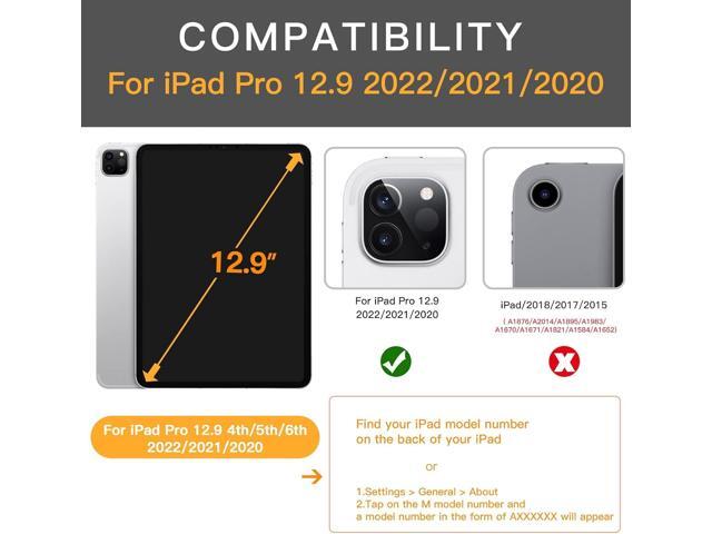 ZtotopCases for iPad Pro 12.9 6th/5th/4th/3rd Generation Case 2022/2021/2020/2018, Premium PU Leather Folio Cover, Auto Wake/Sleep, Multi Viewing...