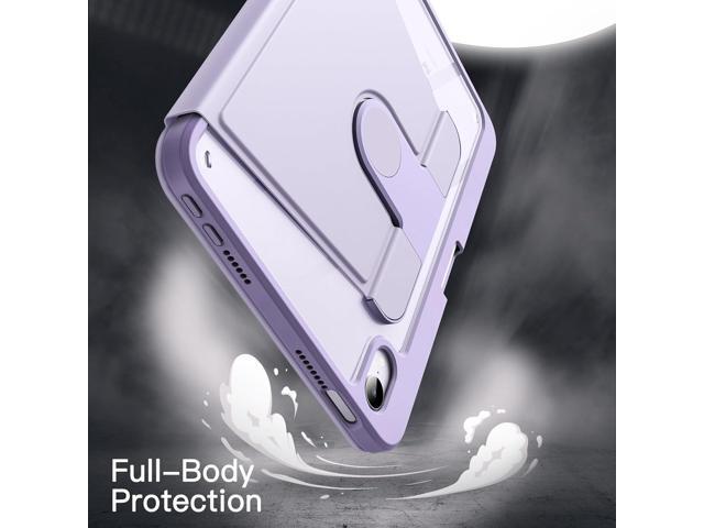 JETech Rotating Case for iPad mini (A17 Pro, 2024 Model, 7th Generation) / mini 6 (2021 Model, 6th Generation) with Pencil Holder, 360 Degree...