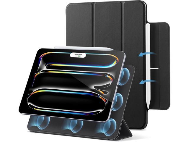 ESR for iPad Pro 13 Inch Case M4(2024), Powerful Magnetic Attachment, Slim Trifold Stand Case, Supports Pencil Pro and Pencil(USB-C), Auto...