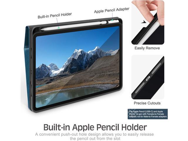 KingBlanc Case for iPad (A16) 11th Generation 11 Inch 2025, iPad 10th Gen 10.9 Inch 2022 with Pencil Holder, PU Leather Protective Cover, Auto...