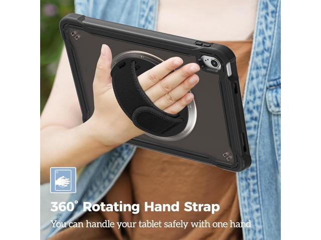 ProCase for iPad 11th Generation A16 2025/iPad 10th Generation Case 10.9 Inch 2022, Heavy Duty Shockproof Rugged Cover with Hand Strap 360 Degree...