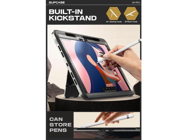 SUPCASE for iPad Pro 13 Inch Case M4 2024 7th Generation with Pencil Holder (Unicorn Beetle Pro), [Built-in Screen Protector & Stand] Full-Body...