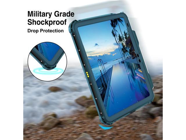 MRUOZRUI Table Waterproof Case Compatible with iPad (A16) 11th 2025/10th Gen 10.9 inch, Shockproof Drop Proof Full Body Cover Built-in Screen...