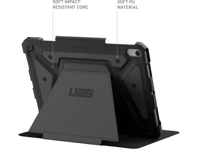 URBAN ARMOR GEAR UAG Designed for iPad Air 11' Case (6th/7th Gen 2024-2025) M3 A3266 A3267 - Rugged Auto Sleep/Wake Folio Cover w/Pencil Holder &...