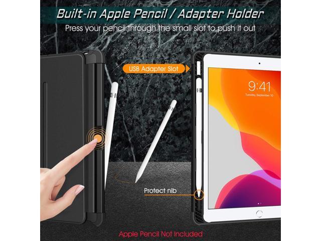 Fintie Magnetic Stand Case for iPad 9th / 8th / 7th Generation (2021/2020/2019) 10.2 Inch, [Multiple Secure Angles] Shockproof Rugged Soft TPU Back...