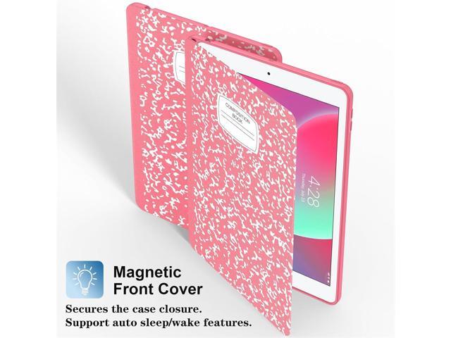 Supveco Case for iPad 9th/8th/7th Generation 10.2 inch (2021/2020/2019 Model) with Pencil Holder, Premium Folio Stand Case with Auto...