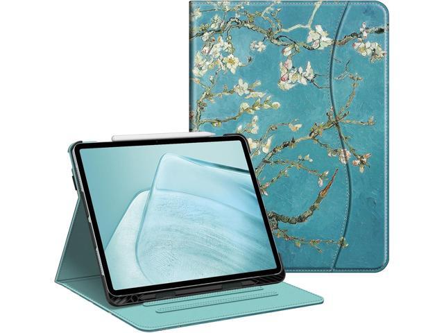 Fintie Folio Case for iPad Air 13-inch (M3) 2025 / (M2) 2024, Multi-Angle Viewing Protective Stand Cover with Pencil Holder & Pocket, Auto...