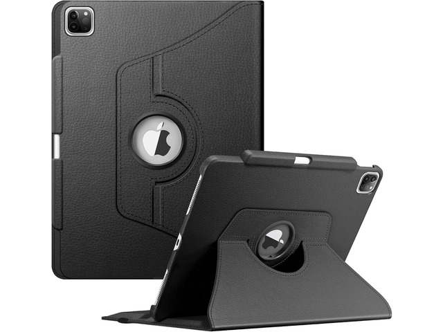 Fintie Rotating Case for iPad Pro 12.9-inch 6th Generation 2022-360 Degree Swiveling Protective Cover with Pencil Holder, Auto Sleep/Wake, Also Fit...