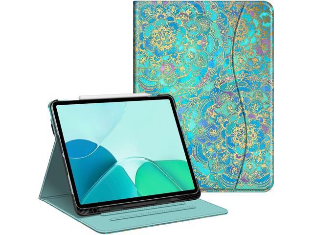 Fintie Folio Case for iPad Air 13-inch (M3) 2025 / (M2) 2024, Multi-Angle Viewing Protective Stand Cover with Pencil Holder & Pocket, Auto...