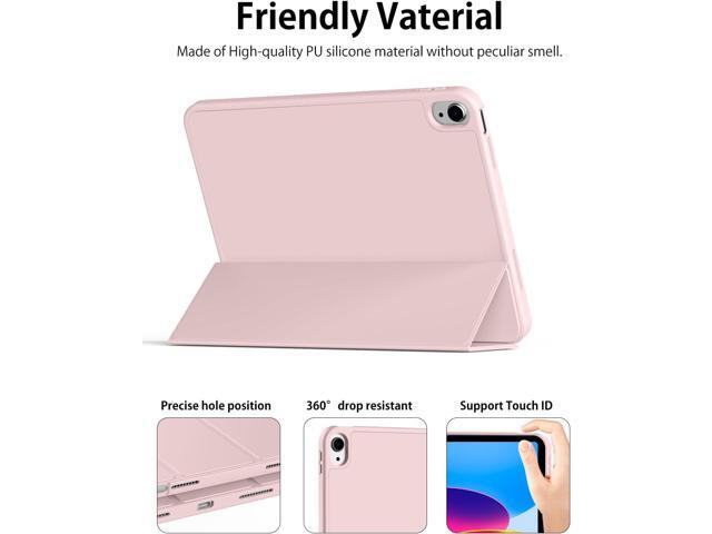 Aoub Case for iPad (A16) 11th Generation 11 inch 2025, iPad 10th Generation Case 10.9 inch 2022 with Pencil Holder, Smart Trifold Stand Cover, Auto...