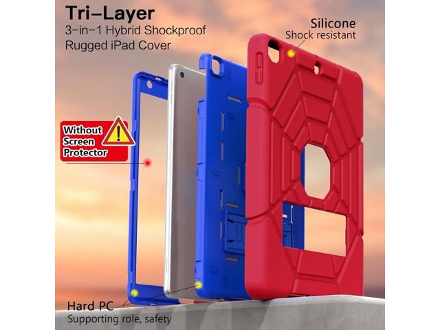 Grifobes for iPad 6th/5th Generation Cases 2018/2017, for Pad Air 2 Case 2014 9.7 inch, Heavy Duty Shockproof Rugged Protective i Pad 5 6 Gen 9.7'...