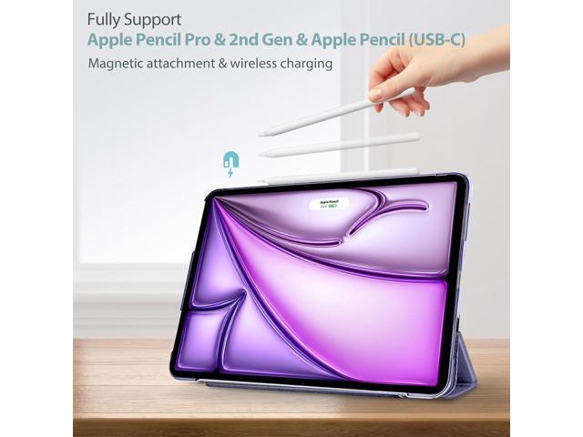 ProCase Smart Case for iPad Air 11-inch M3 M2 2025 2024/10.9 Air 5th 4th Generation 2022 2020, Protective Cover for Air 5 4 -Purple