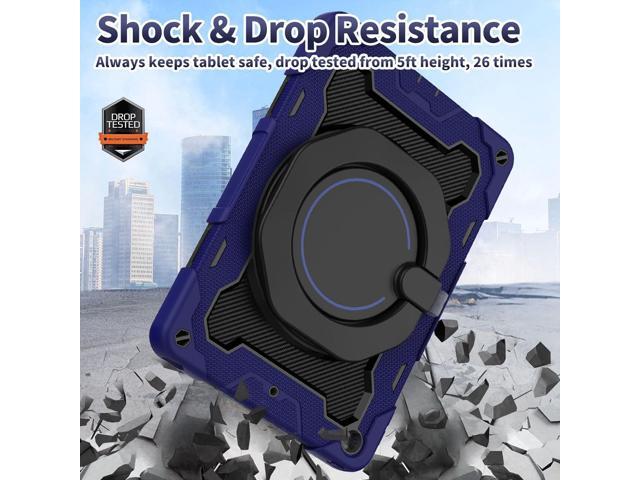 ROISKIN for iPad 9th 8th 7th Generation Case(iPad 10.2 inch) with HD Screen Protector for Kids[15ft Drop Protection] Rugged iPad Case 9 8 7 Gen...