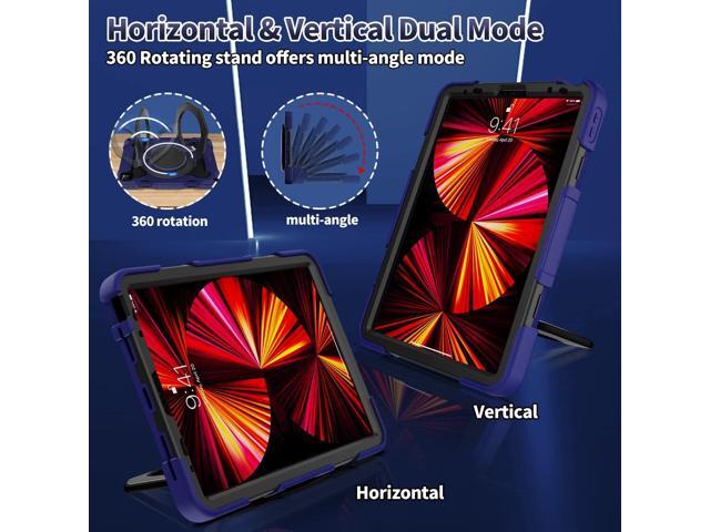 ROISKIN for iPad 9th 8th 7th Generation Case(iPad 10.2 inch) with HD Screen Protector for Kids[15ft Drop Protection] Rugged iPad Case 9 8 7 Gen...