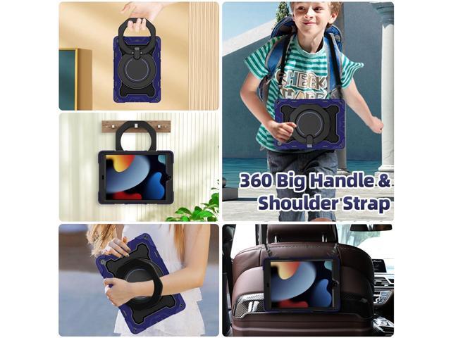 ROISKIN for iPad 9th 8th 7th Generation Case(iPad 10.2 inch) with HD Screen Protector for Kids[15ft Drop Protection] Rugged iPad Case 9 8 7 Gen...