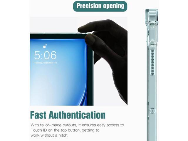 TiMOVO Case for iPad Air 11 Inch (M3/M2-2025/2024),iPad Air 5th/4th Generation Case (2022/2020) 10.9 Inch,Slim TPU Clear Transparent Back...