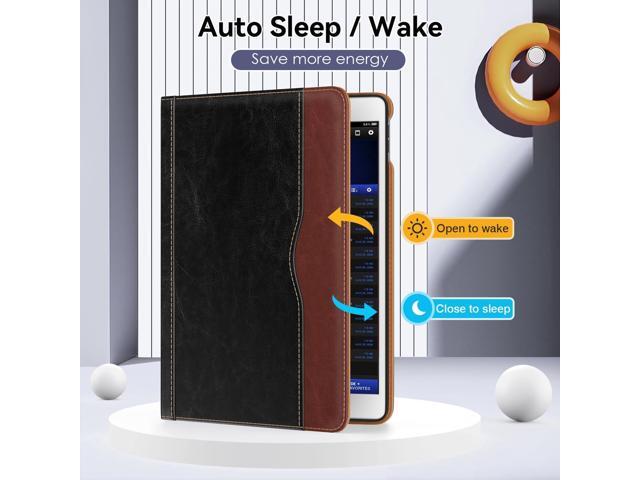 OKP Case for iPad 9th Generation 2021 / 8th Generation 2020/ 7th Gen 2019 10.2 inch Case with Multi-Angle Viewing PU Leather Stand Cover with...