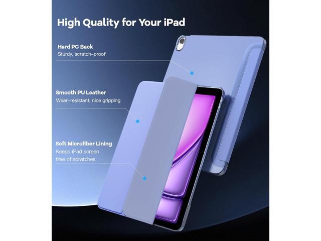 TiMOVO Case for iPad Air 13 Inch (M3/M2-2025/2024), Slim Stand Cover for iPad Air 13-inch, Support Touch ID, Auto Wake/Sleep Smart Shell with...