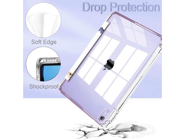 Feams Slim Case for iPad Air 11-inch M3 2025 / M2 2024, iPad Air 5th Generation 2022 / iPad Air 4th Generation 2020 10.9 Inch Case Clear Back with...