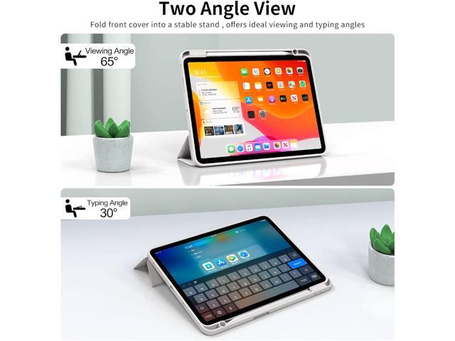 kenke Case for iPad Air 11-inch M3/M2 (2025/2024), iPad Air 5th/4th Generation (2022/2020) 10.9-inch, Auto Sleep/Wake Slim Trifold Stand Case with...