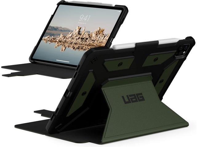 URBAN ARMOR GEAR UAG Designed for iPad Air 10.9 inch Case iPad 5th Generation 2022 Case Green Olive Rugged Smooth Exterior Multi-Angle Viewing...