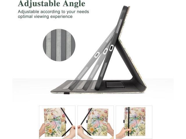 Vimorco Case for iPad (A16) 11th Generation 2025, for iPad 11th/10th Generation Case, Pencil Holder with Hand Strap & Pocket, Multi-Angle Viewing...