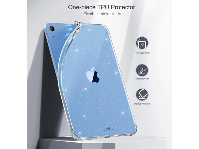 MoKo Clear Case for iPad (A16) 11th Generation 2025 11-inch/10th Generation 2022 10.9 inch, Lightweight Soft TPU, Anti-Scratch Ultra Clear Tablet...